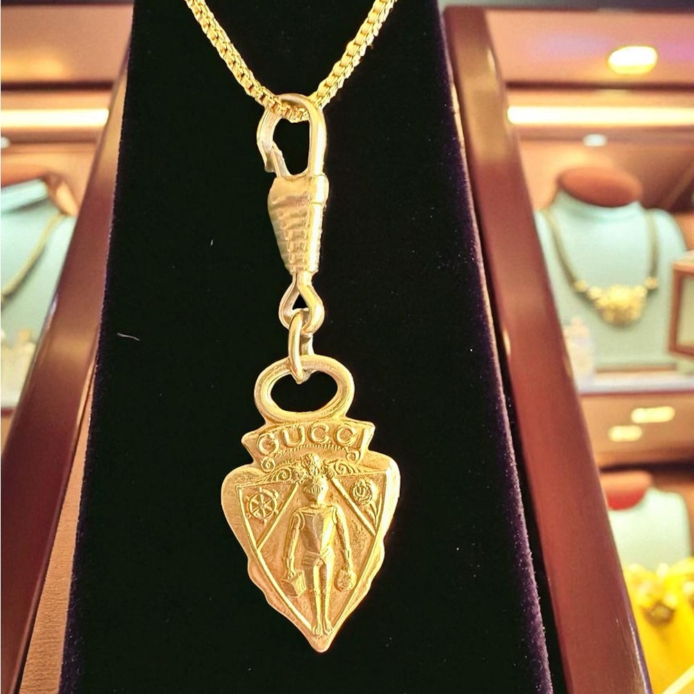 Gucci Vintage Knight Charm